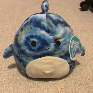 Blue Tie-Dye Plush Toy